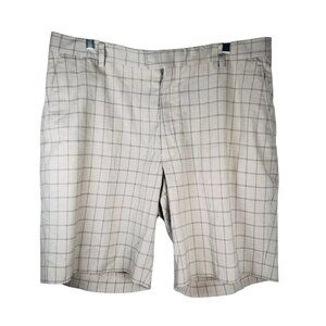 Tiger Woods Collection Size 40 Golf Shorts Plaid Work Performance